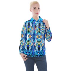 Ml-c6-3 Women s Long Sleeve Pocket Shirt