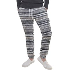 Striped Grunge Print Design Men s Jogger Sweatpants by dflcprintsclothing