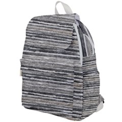 Striped Grunge Print Design Top Flap Backpack by dflcprintsclothing