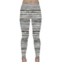 Striped Grunge Print Design Classic Yoga Leggings View1