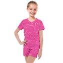 Pinklove Kids  Mesh Tee and Shorts Set View1