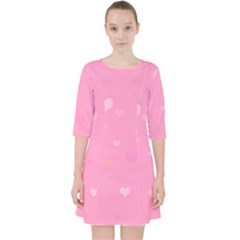 Pinkhearts Pocket Dress by designsbyamerianna