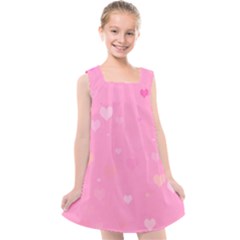 Pinkhearts Kids  Cross Back Dress by designsbyamerianna