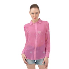 Pinkhearts Long Sleeve Chiffon Shirt