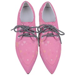 Pinkhearts Pointed Oxford Shoes