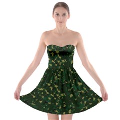 Greencamo Strapless Bra Top Dress by designsbyamerianna