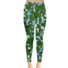 Greencamo1 Leggings  by designsbyamerianna