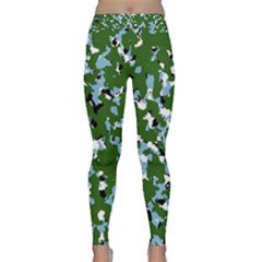 Greencamo1 Classic Yoga Leggings by designsbyamerianna