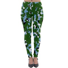 Greencamo1 Lightweight Velour Leggings by designsbyamerianna