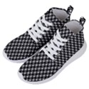 Black And White Boxes Women s Lightweight High Top Sneakers View2