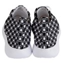 Black And White Boxes Women s Lightweight High Top Sneakers View4