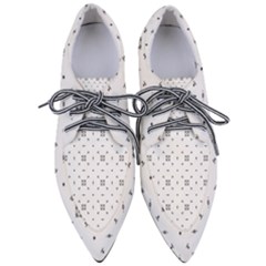 Bw Pattern Iii Pointed Oxford Shoes