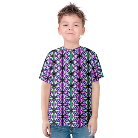 Triangle Seamless Kids  Cotton Tee by Mariart