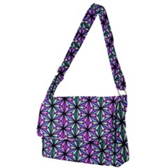 Triangle Seamless Full Print Messenger Bag