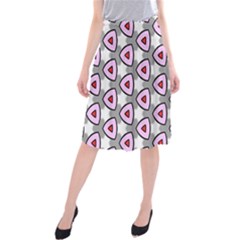 Patterns Seamlessly Texture Midi Beach Skirt by Bajindul