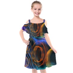 Research Mechanica Kids  Cut Out Shoulders Chiffon Dress by HermanTelo