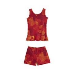 Fall Kids  Boyleg Swimsuit