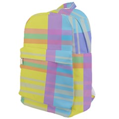 Easter Background Easter Plaid Classic Backpack by Simbadda