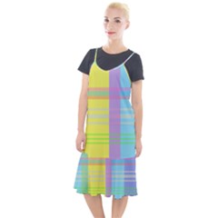 Easter Background Easter Plaid Camis Fishtail Dress by Simbadda