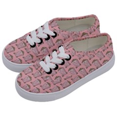 Pink Popcorn Kids  Classic Low Top Sneakers by VeataAtticus