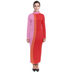 Retro Style Turtleneck Maxi Dress by RespawnLARPer