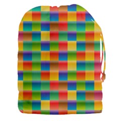 Background Colorful Abstract Drawstring Pouch (xxxl) by Simbadda