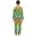 Background Colorful Geometric Satin Long Sleeve Pyjamas Set View2