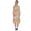 Abstract Background Colorful Midi Sleeveless Dress View2