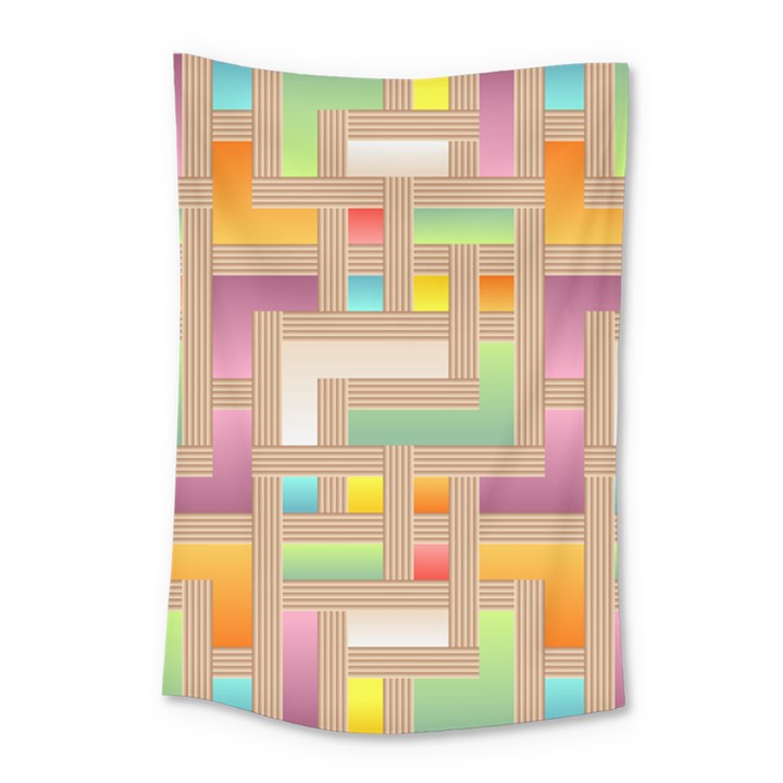 Abstract Background Colorful Small Tapestry