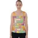 Abstract Background Colorful Velvet Tank Top View1