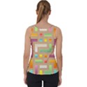 Abstract Background Colorful Velvet Tank Top View2