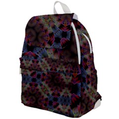 Animated Ornament Background Fractal Art Top Flap Backpack