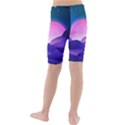 Mountain Sunrise Mountains Sunrise Kids  Mid Length Swim Shorts View2