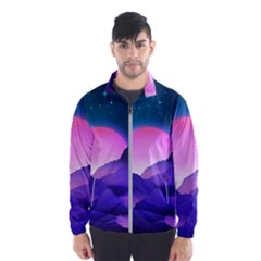 Mountain Sunrise Mountains Sunrise Men s Windbreaker by Simbadda