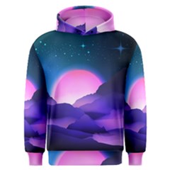 Mountain Sunrise Mountains Sunrise Men s Overhead Hoodie by Simbadda