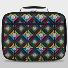 Seamless Pattern Background Abstract Full Print Lunch Bag by Simbadda