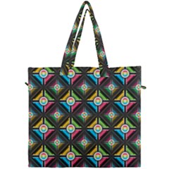 Seamless Pattern Background Abstract Canvas Travel Bag by Simbadda