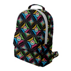 Seamless Pattern Background Abstract Flap Pocket Backpack (large) by Simbadda