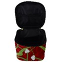 Mistletoe Christmas Texture Advent Make Up Travel Bag (Small) View3