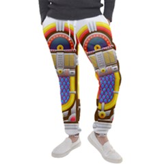 Jukebox Music Record Player Retro Men s Jogger Sweatpants