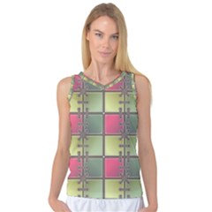 Seamless Pattern Seamless Design Women s Basketball Tank Top by Simbadda