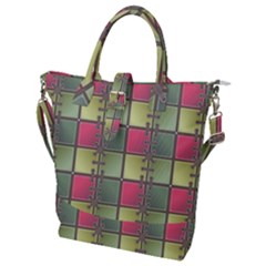 Seamless Pattern Seamless Design Buckle Top Tote Bag by Simbadda