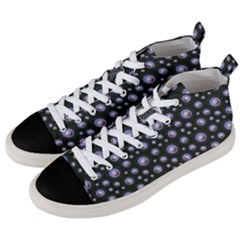 Seamless Pattern Seamless Design Men s Mid-top Canvas Sneakers by Simbadda