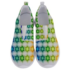 Background Colorful Geometric No Lace Lightweight Shoes by Simbadda