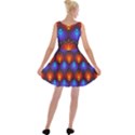 Background Colorful Abstract Velvet Skater Dress View2