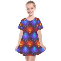 Background Colorful Abstract Kids  Smock Dress