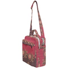 Background Tribal Ethnic Red Brown Crossbody Day Bag