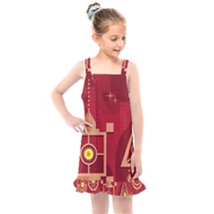 Background Objects Stylized Kids  Overall Dress