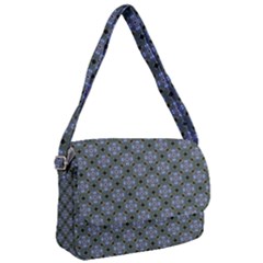 Pattern Design Shapes Courier Bag by Simbadda