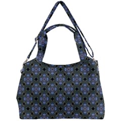 Pattern Design Shapes Double Compartment Shoulder Bag by Simbadda